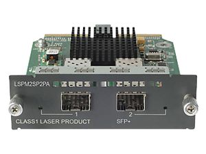 HP FlexNetwork 5500/5120 2-port 10GbE SFP+ Module network switch module 10 Gigabit Ethernet