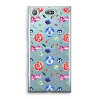 Bloemetjes: Sony Xperia XZ1 Compact Transparant Hoesje