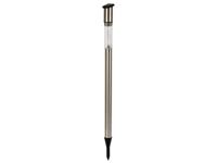 Tuinlamp op zonne-energie met sokkel in roestvrij staal 70 cm (27.56 inch) 20 st. in display - Velleman