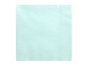 Servetten Licht Turquoise (20st)