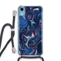 Mirrored Mirage: iPhone XR Transparant Hoesje met koord