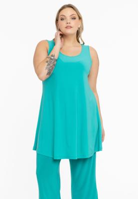 Yoek Top wide bottom | Turquoise | Maat 58/60