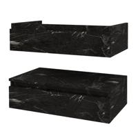 Onderkast BWS Venus 84x55x40 cm Zwart Marmer Boss & Wessing
