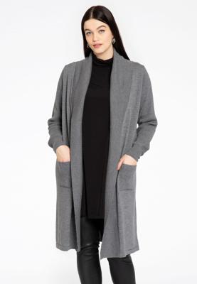 Yoek Vest met | Grijs | Maat 50/52