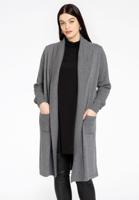 Yoek Vest met | Grijs | Maat 54/56
