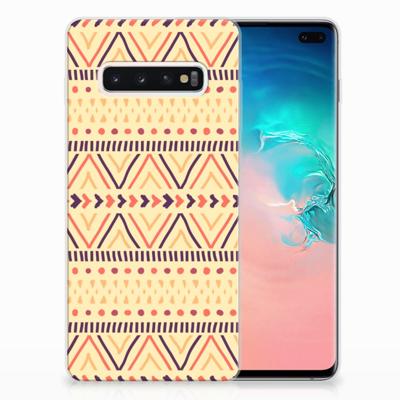 Samsung Galaxy S10 Plus | TPU bumper | Aztec Yellow