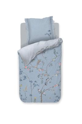 Pip Studio Duvet Cover Set Bamboo Blossom Light Blue 135x200cm