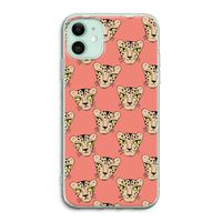 Tijger: iPhone 11 Transparant Hoesje