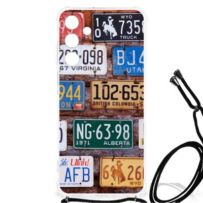 Samsung Galaxy A25 Anti-shock Hoesje met foto Kentekenplaten Samsung Galaxy A25 Anti-shock Hoesje met foto Kentekenplaten