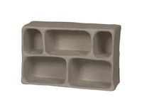 BePureHome Wandrek 'Clay' 70 x 45cm, kleur Grijs