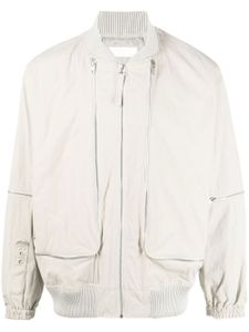 Helmut Lang veste bomber à fermeture zippée - Tons neutres