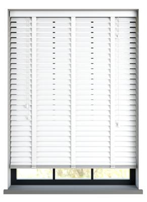 Sunwood PVC jaloezie met ladderband - parelwit