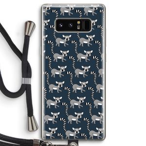 Makis: Samsung Galaxy Note 8 Transparant Hoesje met koord