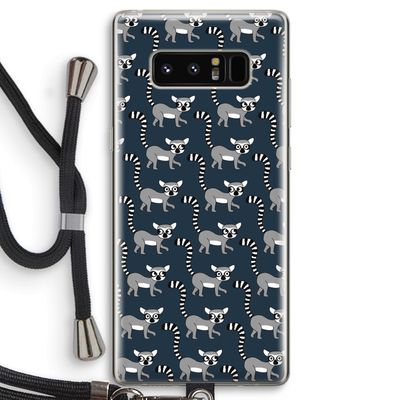 Makis: Samsung Galaxy Note 8 Transparant Hoesje met koord