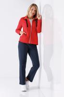 Dames huispak rood en blauw van Hajo