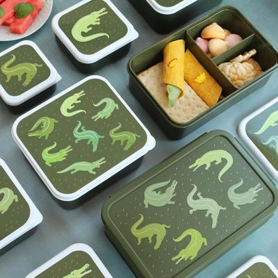 A Little Lovely Company | Bento Lunchbox Krokodillen