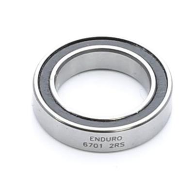 ENDURO BEARINGS 6701 2rs - abec 3 (radial) - 12x18x4