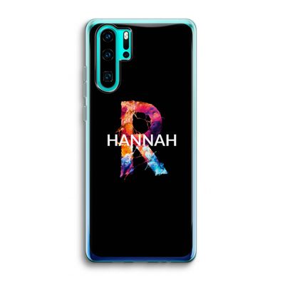 Abstract Spectrum: Huawei P30 Pro Transparant Hoesje