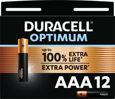Duracell Optimum 200% batterij AAA blister(12) - 3014014
