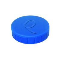 Magneet Quantore 32mm 800gram blauw 10 stuks