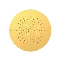 Hoofddouche Tres Exclusive | 38 cm | Rond | 24k Goud mat