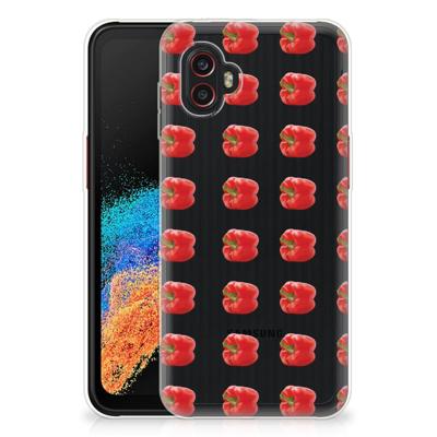 Samsung Galaxy Xcover 6 Pro | Siliconen Case | Paprika Red