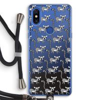 Makis: Xiaomi Mi Mix 3 Transparant Hoesje met koord