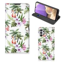 Samsung Galaxy A32 5G | Hoesje maken | Flamingo Palms