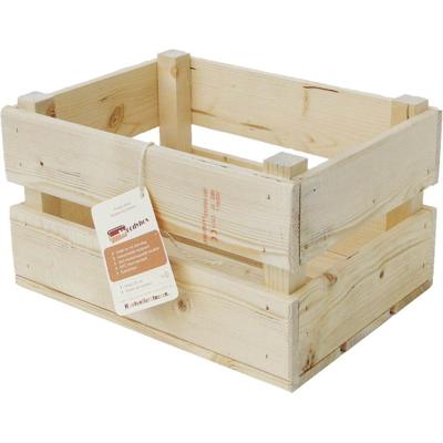 Fietskrat B1 blank vuren hout 40x30x24cm
