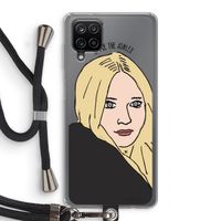 Ashley: Samsung Galaxy A12 Transparant Hoesje met koord