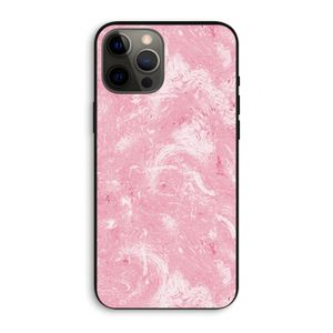 Abstract Painting Pink: iPhone 12 Pro Max Biologisch afbreekbaar hoesje