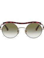 Giorgio Armani round frame sunglasses - Métallisé