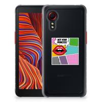 Samsung Galaxy Xcover 5 | Sillicone Back Cover | Popart Princess