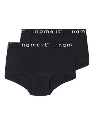 Name it winter ondergoed meisjes - zwart - 2p hipster - NkfHipster