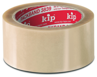 kip pp verpakkingstape low noise 3839 transparant 50mm x 66m