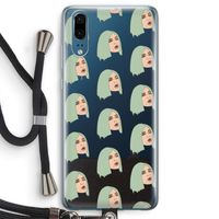 King Kylie: Huawei P20 Transparant Hoesje met koord