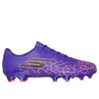Skechers SKX_1.5 Academy Gras Voetbalschoenen (FG) Paars Oranje Zwart