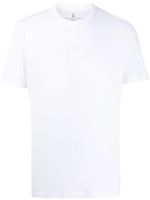 Brunello Cucinelli t-shirt à design uni - Blanc