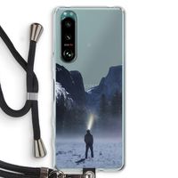 Wanderlust: Sony Xperia 5 III Transparant Hoesje met koord