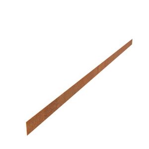 Kantopsluiting cortenstaal recht 230x0,2x7cm.