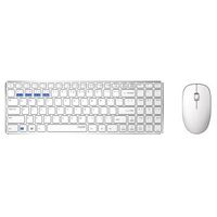 Rapoo 9300M Multimodus Draadloze Ultraslanke Desktop Combo Set QWERTY Wit