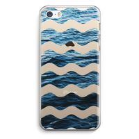 Oceaan: iPhone 5 / 5S / SE Transparant Hoesje