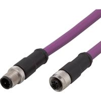 ifm Electronic E12317 Verbindingskabel Aantal polen (sensoren): 2, 4 Stekker, recht, Bus, recht 10 m 1 stuk(s)