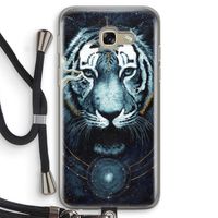Darkness Tiger: Samsung Galaxy A5 (2017) Transparant Hoesje met koord