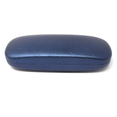 Brillenkoker - blauw - universeel - hard kunststof - bril beschermen