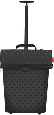 Reisenthel Trolley M-glossy dots black