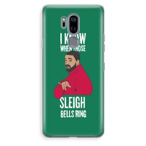 Sleigh Bells Ring: LG G7 Thinq Transparant Hoesje