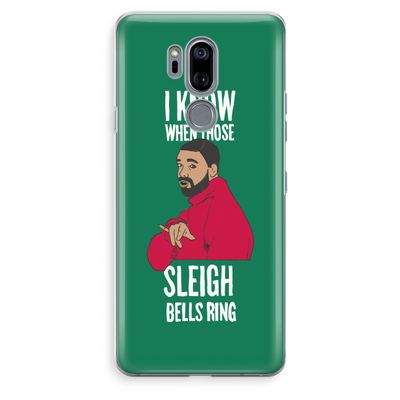 Sleigh Bells Ring: LG G7 Thinq Transparant Hoesje