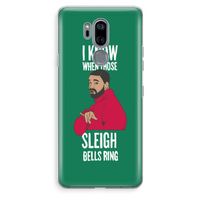 Sleigh Bells Ring: LG G7 Thinq Transparant Hoesje