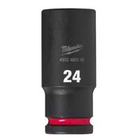 Milwaukee ShockWave™ Krachtdop 1/2" | lang | 24mm - 4932480342